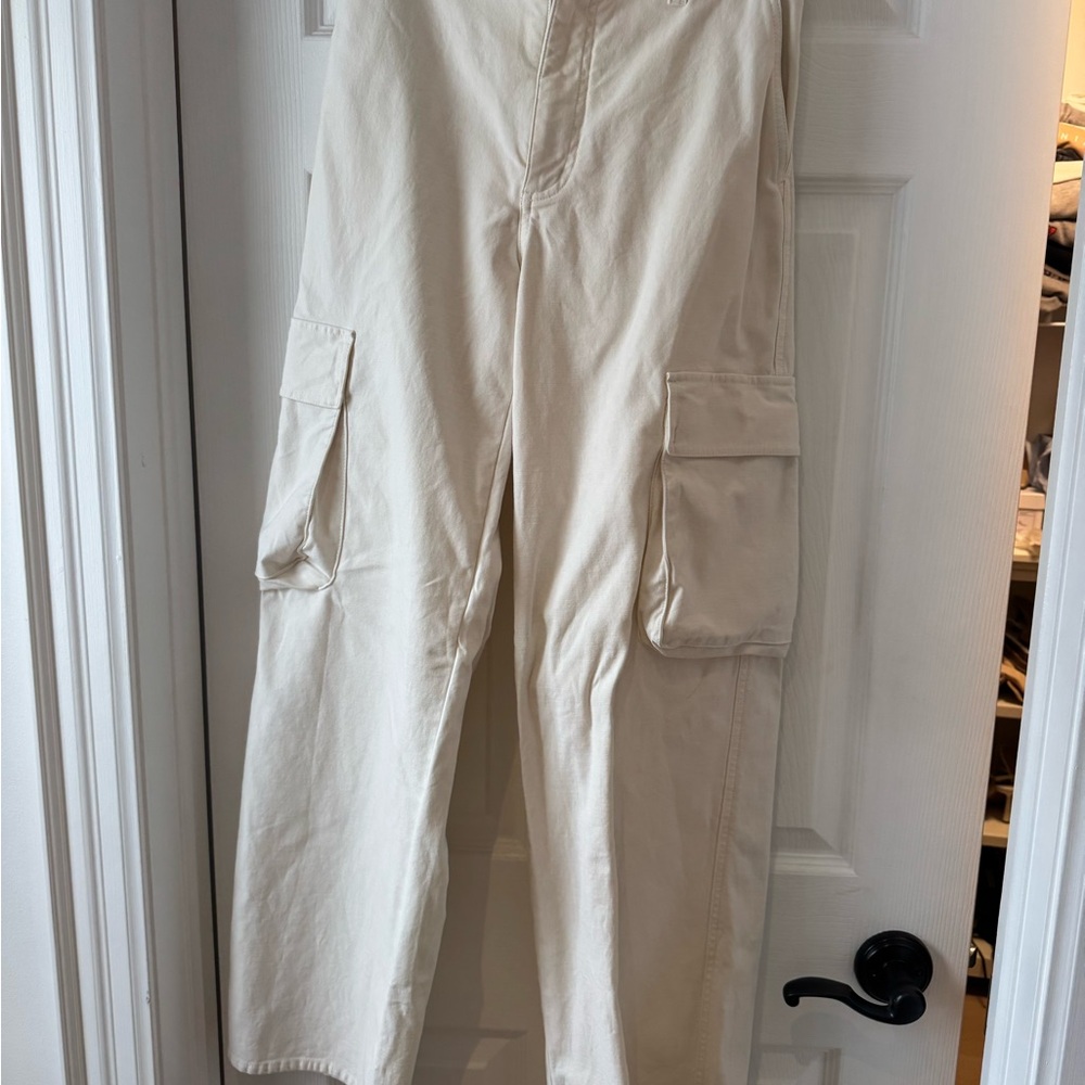 TNA Cream Cargo Pants
